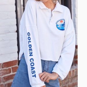 Gold Coast long sleeve polo T-shirt